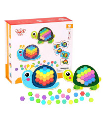 Puzzle Mozaic din lemn, 57201